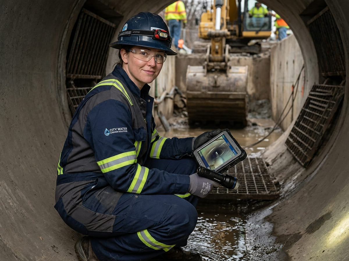 Sewer Line Inspection & Replacement in Aubrey